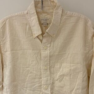 Club Monaco cream dress shirt - great condition